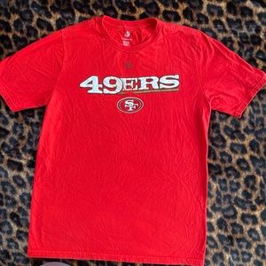 49ers tshirt - red - youth XL